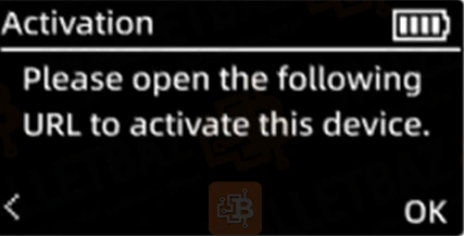 Activasion Text on Safepal X1