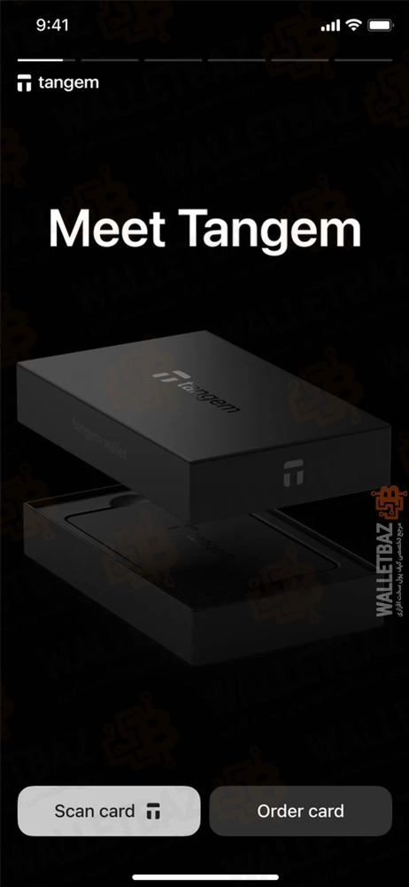 Meet tangem screen