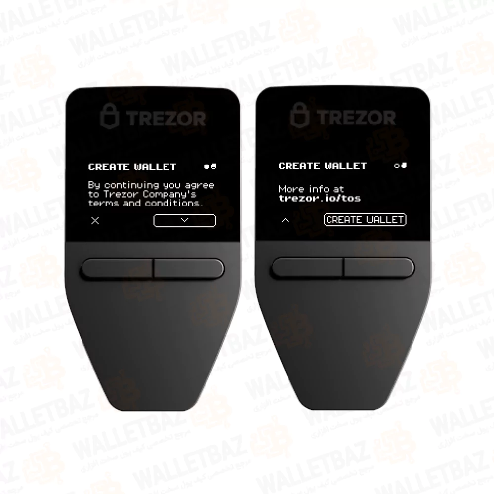 Creating wallet on Trezor safe 3 Device