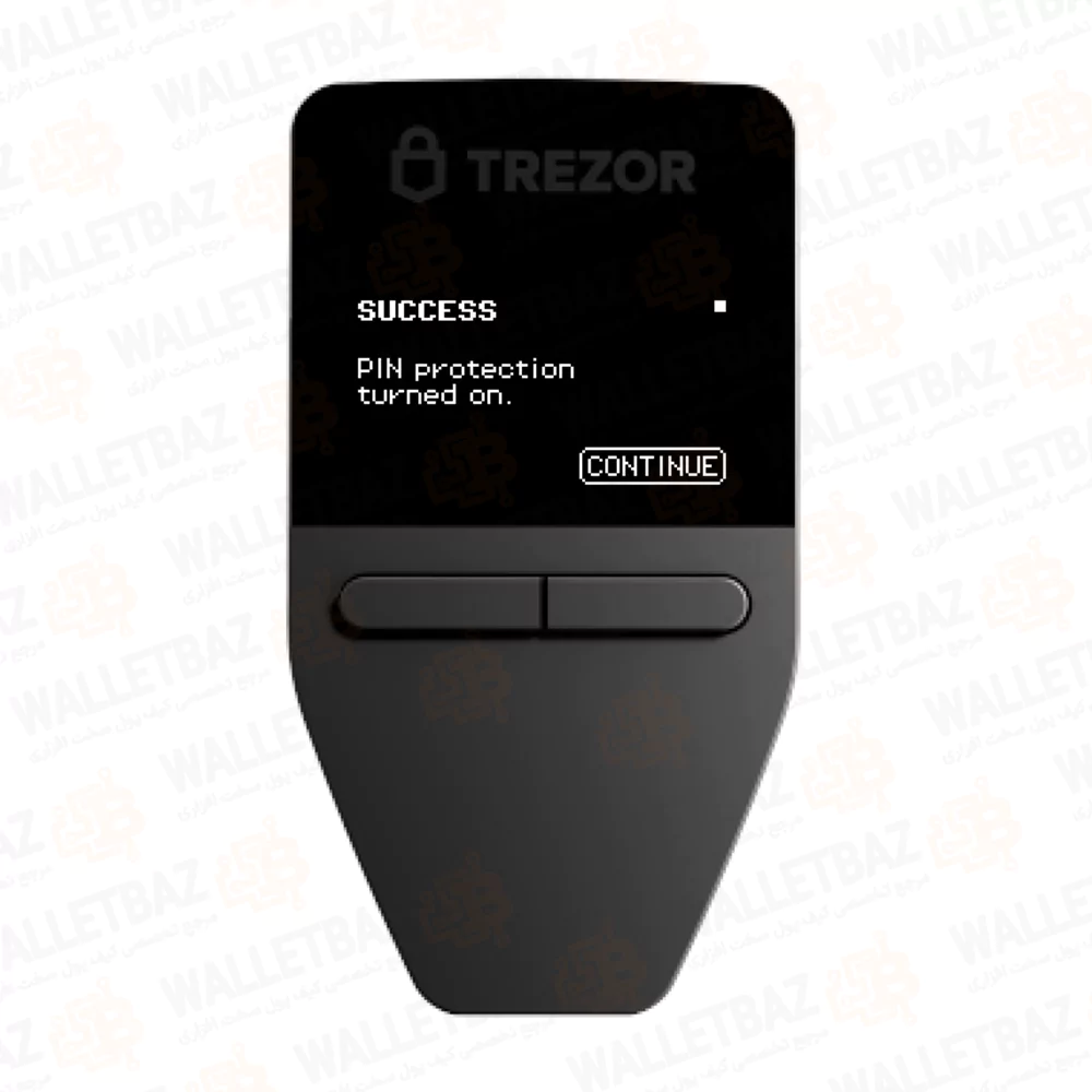 PIN setting on Trezor safe 3 Device