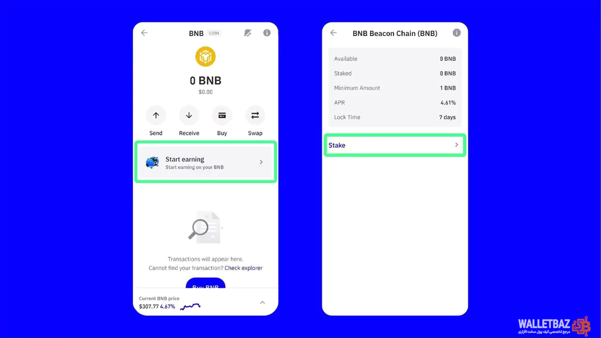 فرایند سهام گذاری ارز در تراست ولت