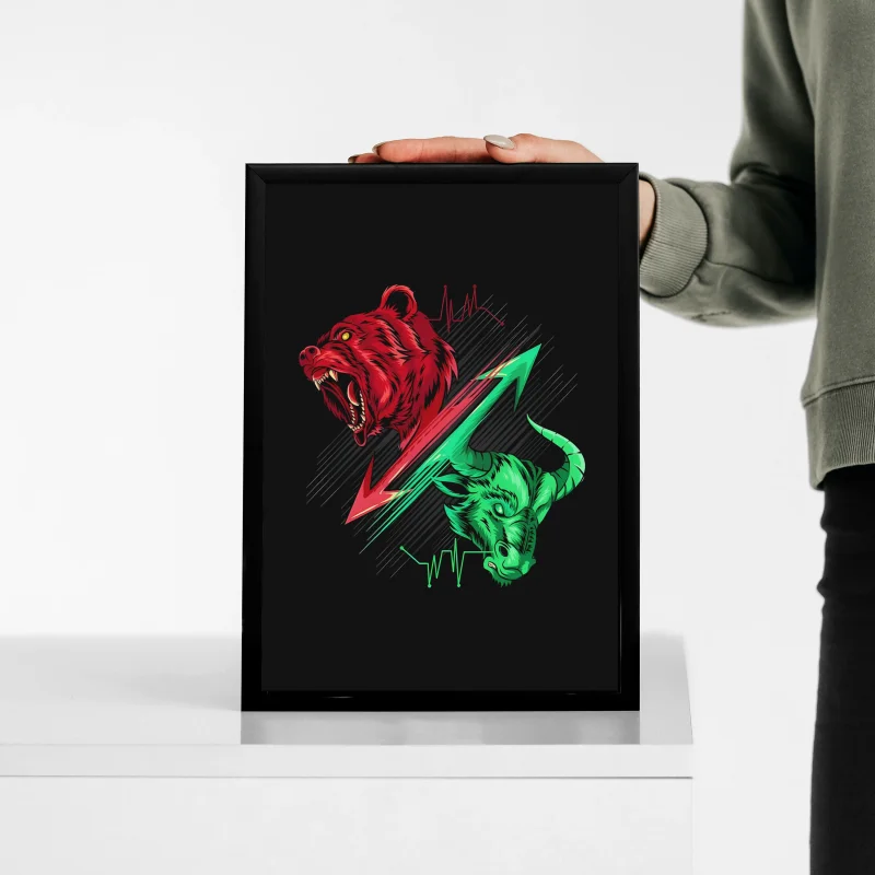 تابلو مدل ترید طرح T102