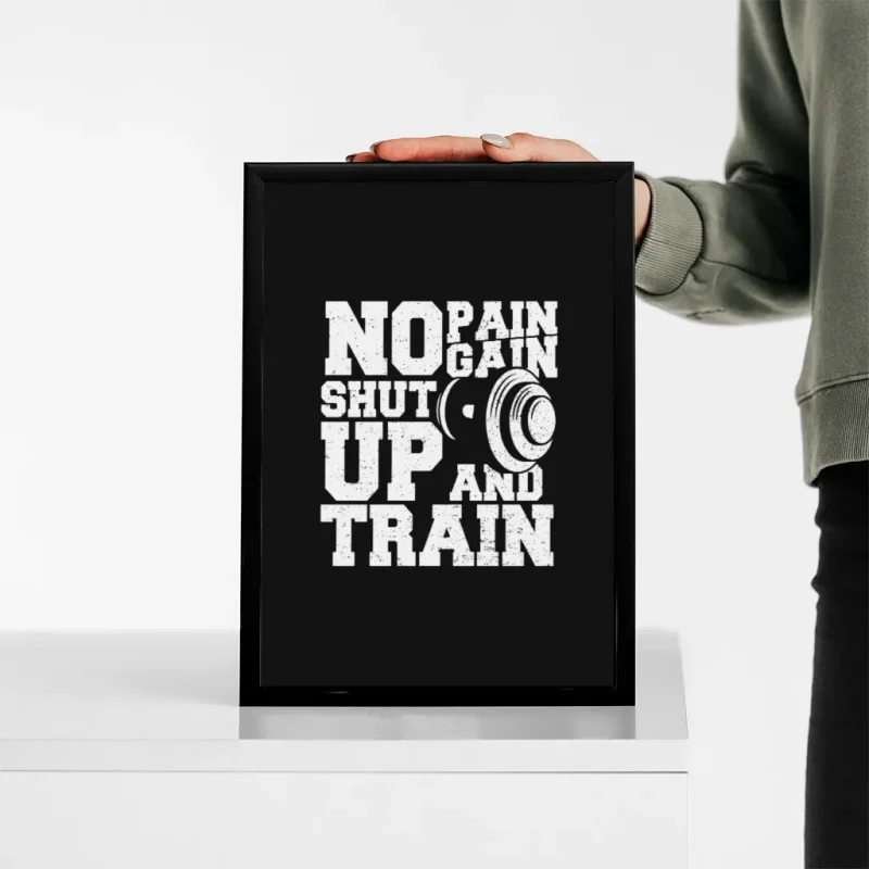 تابلو وال سنس مدل ورزشی طرح Train