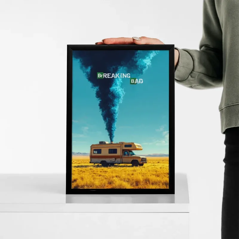 تابلو وال سنس مدل سریال طرح Breaking Bad (B102)