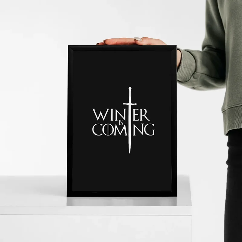 تابلو وال سنس مدل سریال طرح Game of thrones G406