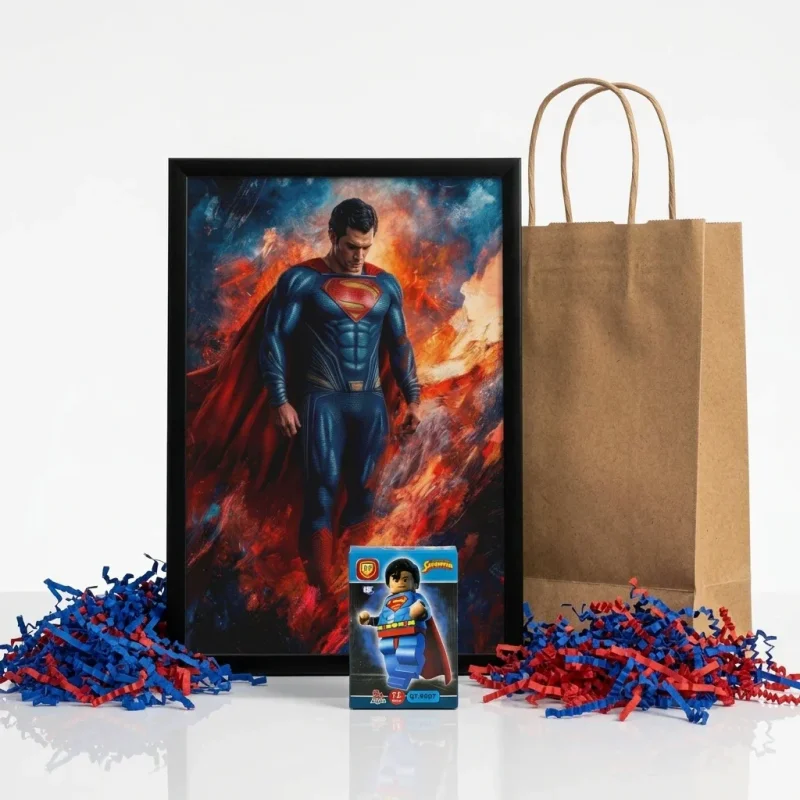پک هدیه قهرمان پولادین SUPERMAN وال سنس