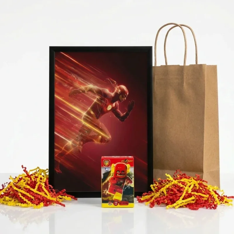 پک هدیه قهرمان سرخ پوش Flash وال سنس