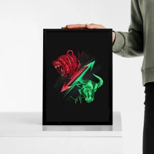 تابلو مدل ترید طرح T102