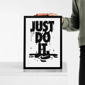 تابلو وال سنس مدل انگیزشی طرح Just do it