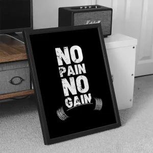 تابلو مدل انگیزشی طرح No pain No gain