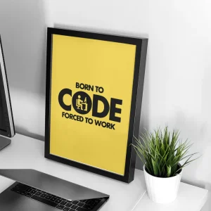 تابلو مدل برنامه نویسی طرح 2 Born to code