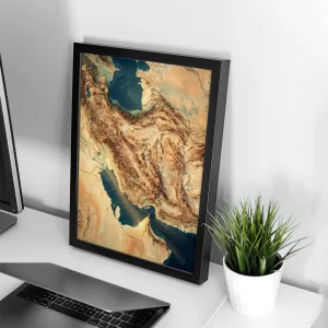 تابلو مدل ایران طرح نقشه ایران