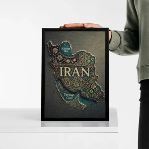 تابلو وال سنس مدل ایران طرح فرش