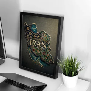 تابلو مدل ایران طرح فرش