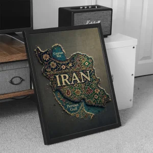 تابلو مدل ایران طرح فرش
