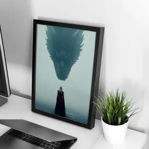 تابلو وال سنس مدل سریال طرحGame of thrones (G401)