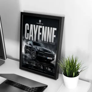 تابلو وال سنس مدل ماشین طرح پورشه Cayenne