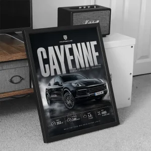 تابلو وال سنس مدل ماشین طرح پورشه Cayenne