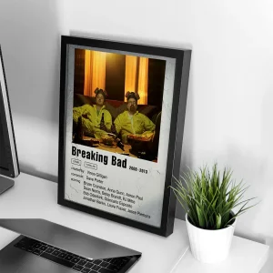 تابلو وال سنس مدل سریال طرح Breaking Bad (B105)