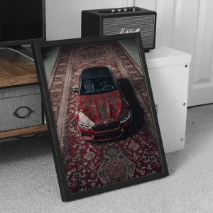 تابلو وال سنس مدل ماشین طرح BMW