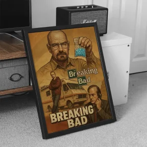 تابلو وال سنس مدل سریال طرح Breaking Bad (B108)