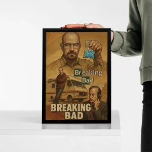 تابلو وال سنس مدل سریال طرح Breaking Bad (B108)