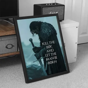 تابلو وال سنس مدل سریال طرحGame of thrones (G402)