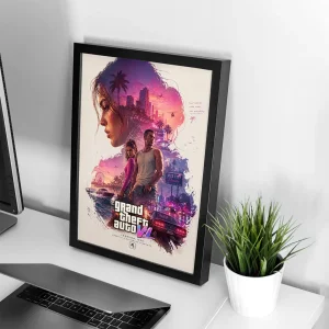 تابلو وال سنس مدل گیمینگ طرح G706 GTA
