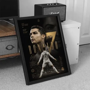 تابلو وال سنس مدل ورزشی طرح Cristiano ronaldo