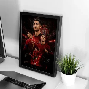 تابلو وال سنس مدل ورزشی طرح رونالدو T506