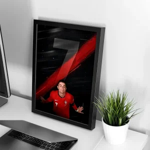تابلو وال سنس مدل ورزشی طرح رونالدو T509