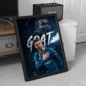 تابلو وال سنس مدل ورزشی طرح رونالدو T510