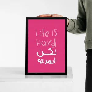 تابلو وال سنس مدل تایپوگرافی طرح  P108