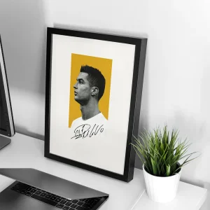 تابلو وال سنس مدل ورزشی طرح رونالدو T512