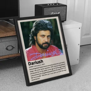تابلو وال سنس مدل شخصیت‌ها طرح داریوش اقبالی D101