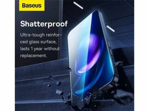 گلس صفحه نمایش آیفون 14 و 14 پرو بیسوس Baseus Tempered Glass Film Iphone 14 /14 Pro SGBL210102