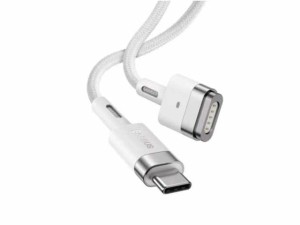 کابل شارژ مک بوک بیسوس Baseus Zinc Magnetic iP Laptop Cable Type-C T-shaped Port 2m CATXC-V02