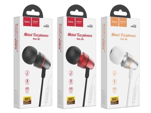 هندزفری سیمی با جک 3.5 میلیمتری هوکو Hoco Wired earphones 3.5mm M59 Magnificent with microphone