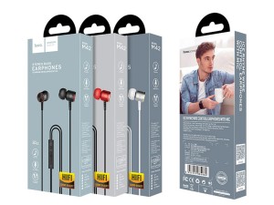 هندزفری سیمی با جک 3.5 میلیمتری هوکو Hoco Wired earphones 3.5mm M42 Ice rhyme with mic