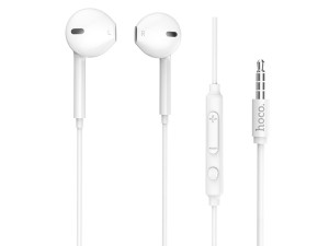 هندزفری سیمی با جک 3.5 میلی متری هوکو Hoco Wired earphones 3.5mm M55 Memory sound with microphone