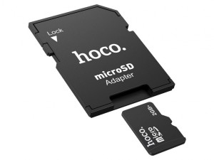 نگهدارنده و مبدل کارت حافظه هوکو Hoco HB22 TF to SD card holder