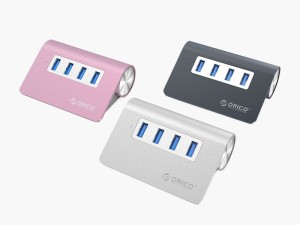 هاب یو اس بی 4 پورت اوریکو Orico M3H4 Aluminum Alloy 4 Port USB3.0 HUB