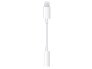 تبدیل اصلی لایتنینگ به aux جک 3.5 میلیمتری اپل Apple Lightning To 3.5mm Headphone Jack Adapter