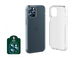 پک 4 در 1 آیفون 12 پرو مکس گرین Green iPhone 12 Pro Max 4 In 1 360° Protection Pack