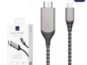 کابل تایپ سی به اچ دی ام آی 1.2 متری ویوو WiWU Type-C to HDMI 4K cable X10L 1.2M