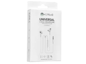 هندزفری سیمی با جک 3.5 میلی‌متری کوتتسی Coteetci 3.5mm standard earphone CS8802