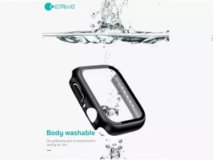 قاب محافظ اپل واچ سری 7 کوتتسی Coteetci glass hard shell iWatch 7 25003-45