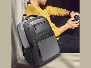 کوله پشتی ضد آب یو اس بی دار بنج BANGE BG-1921 Waterproof Backpack with USB Charging Port