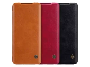 کیف چرمی نیلکین سامسونگ Nillkin Qin Leather Case Samsung Galaxy S20