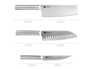 ست چاقو آشپزخانه شیائومی Xiaomi Stainless steel knife set HU0095